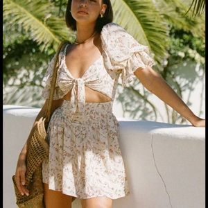 Catalina dress Sabo Skirt | mini floral dress